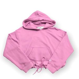 Hollister Women’s Cropped Hoodie  Size M